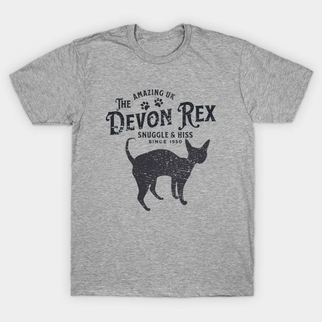 Devon Rex Cat Lover T-Shirt by Nice Surprise